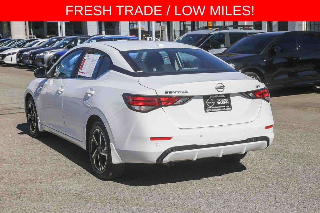 Certified 2024 Nissan Sentra SV w/ All-Weather Package FWD image 6