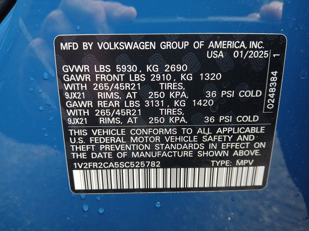 New 2025 Volkswagen Atlas SEL Premium R-Line image 30