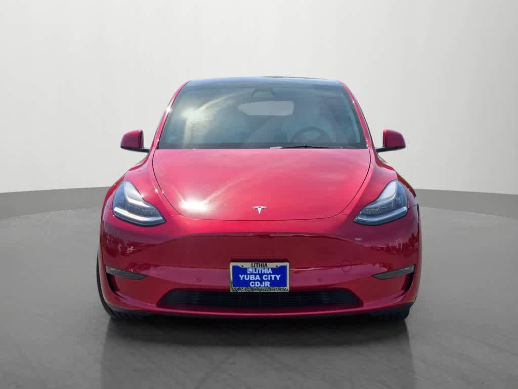 Used 2021 Tesla Model Y Long Range AWD/4WD image 2
