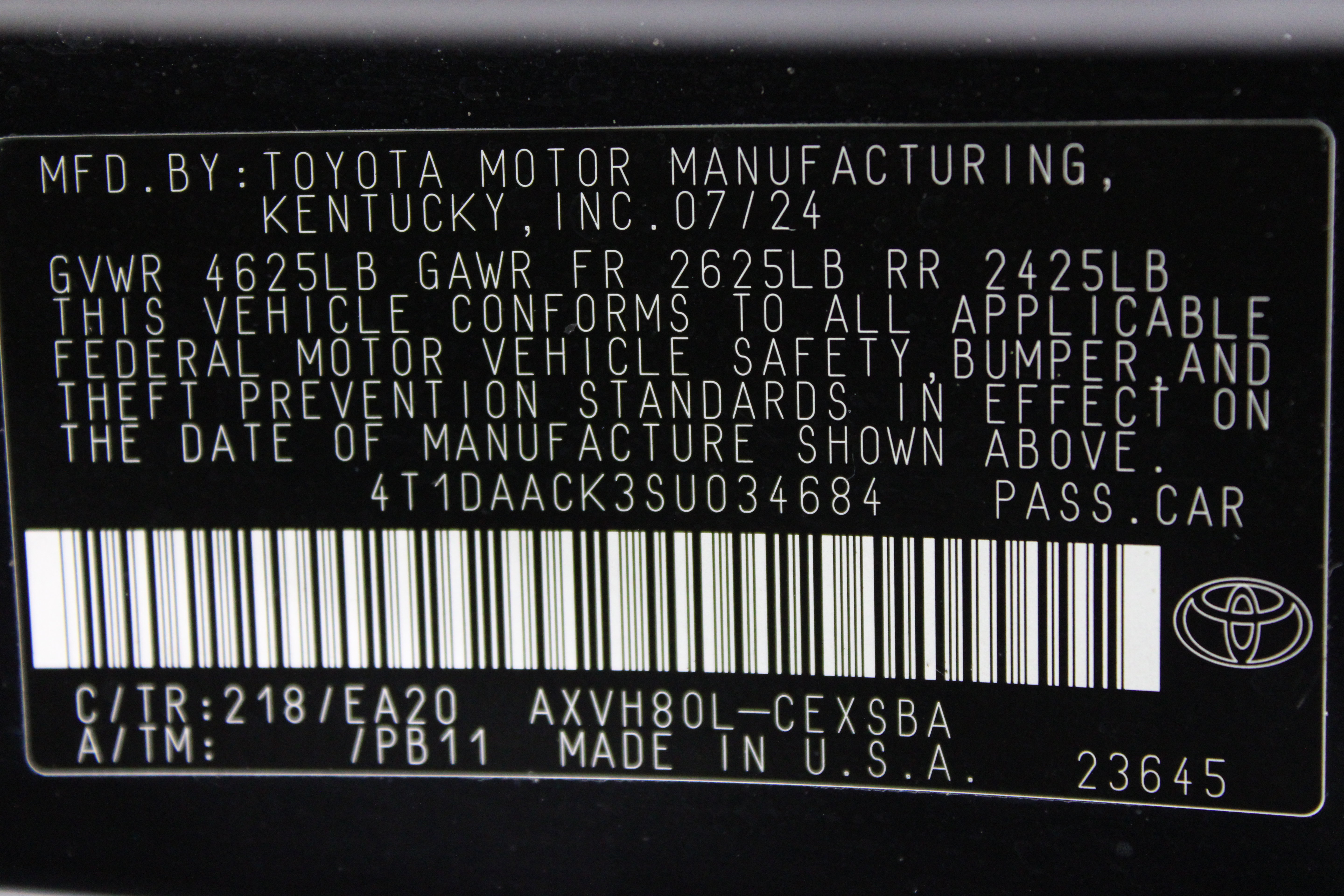 Used 2025 Toyota Camry SE FWD image 40