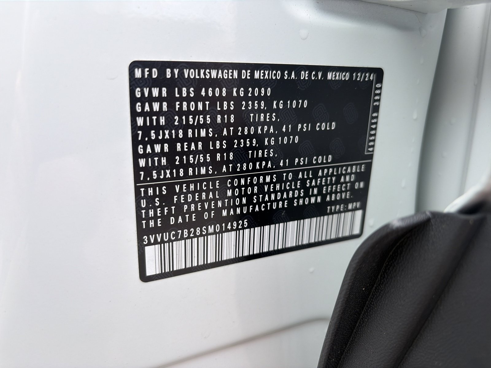 Certified 2025 Volkswagen Taos SE AWD/4WD image 36