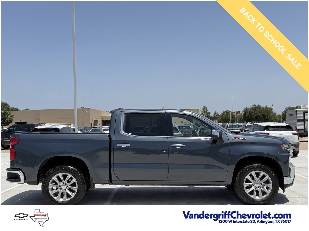 Certified 2021 Chevrolet Silverado 1500 LTZ w/ Z71 Off-Road Package AWD/4WD image 3