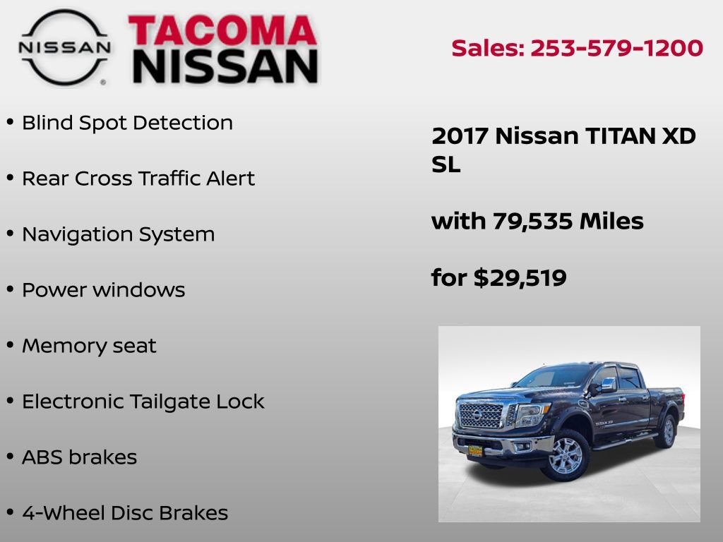 Used 2017 Nissan Titan SL AWD/4WD image 6