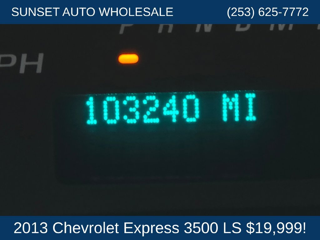 Used 2013 Chevrolet Express 3500 LS w/ Power Package RWD image 27