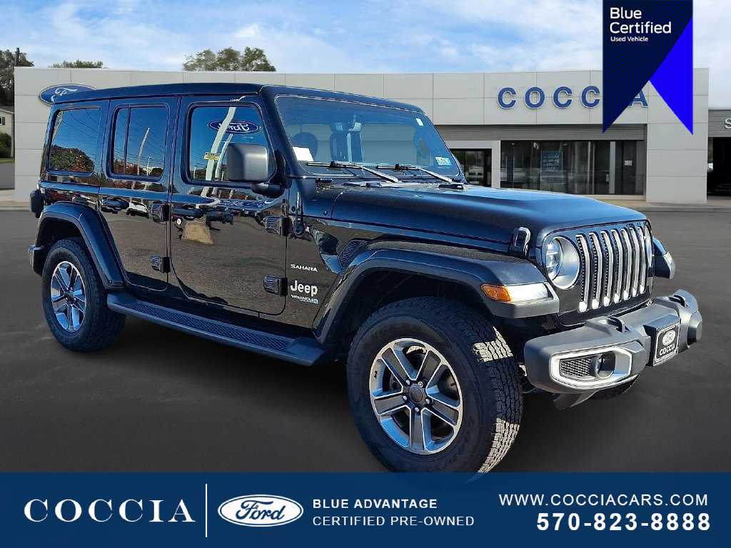 Used 2020 Jeep Wrangler Unlimited Sahara AWD/4WD image 3