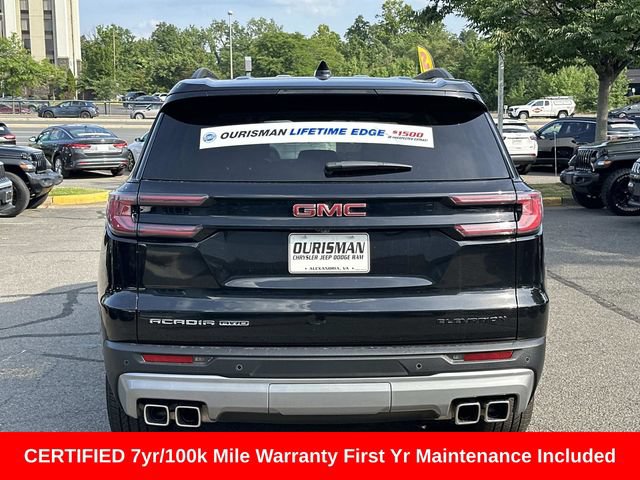 Used 2025 GMC Acadia Elevation AWD/4WD image 4