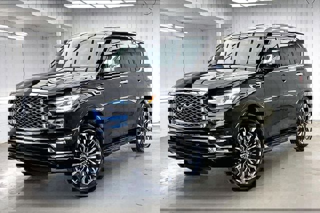 Used 2019 INFINITI QX80 Luxe w/ 22" Wheel Package AWD/4WD image 2