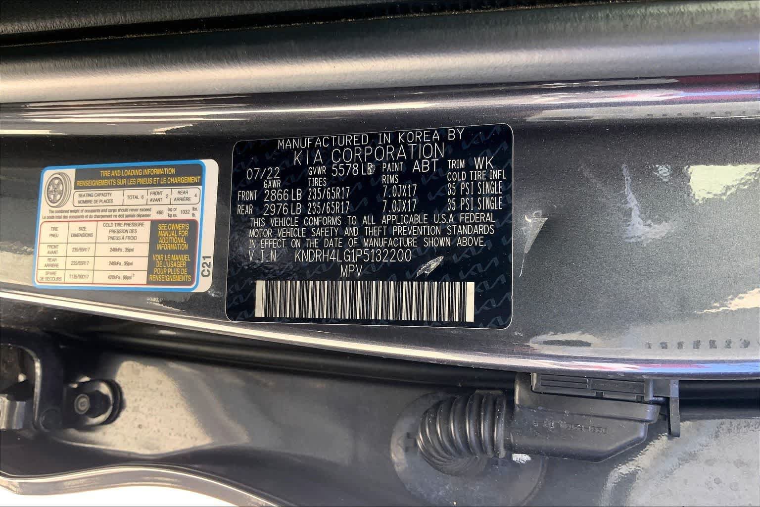 Used 2023 Kia Sorento EX w/ Panoramic Sunroof Package FWD image 20