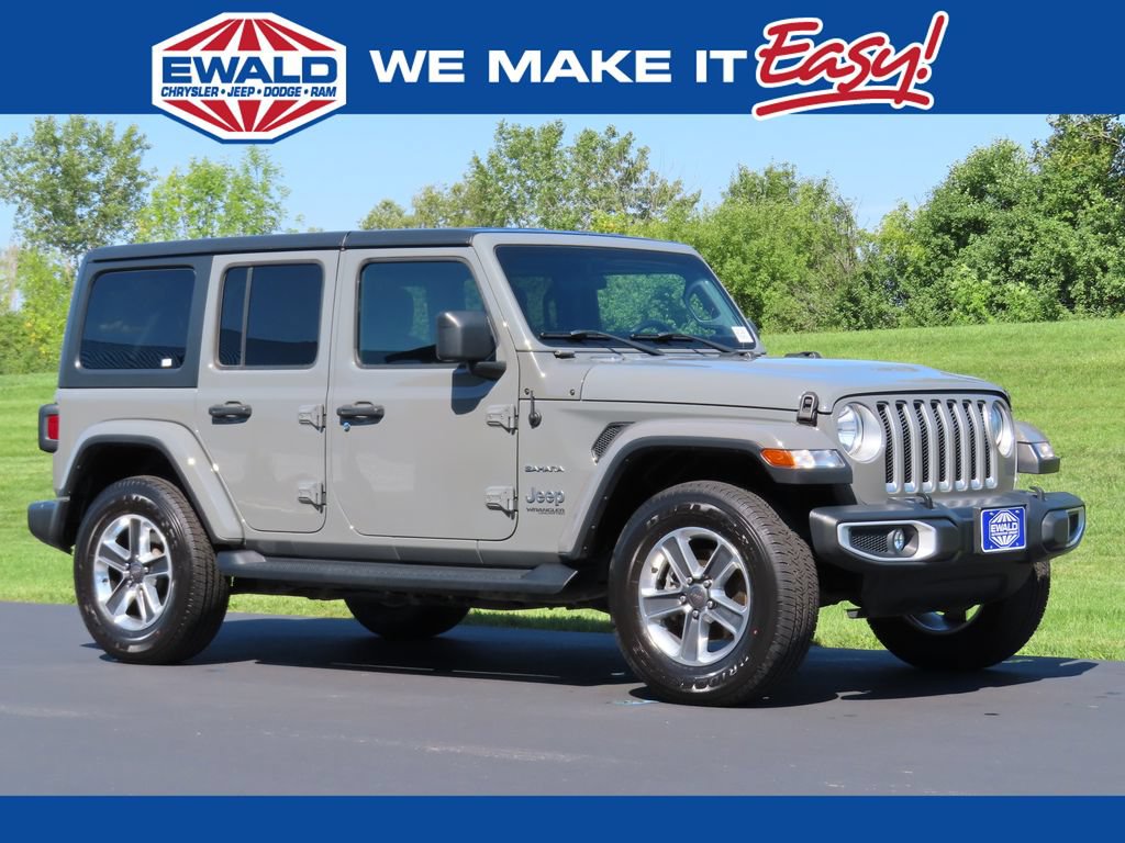 Certified 2018 Jeep Wrangler Unlimited Sahara