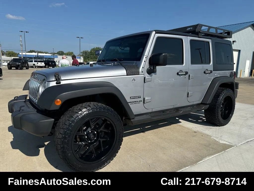 Used 2016 Jeep Wrangler Unlimited Sport w/ Quick Order Package 24S image 2