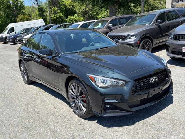 Used 2023 INFINITI Q50 Red Sport 400 w/ Black Opal Edition AWD/4WD image 8