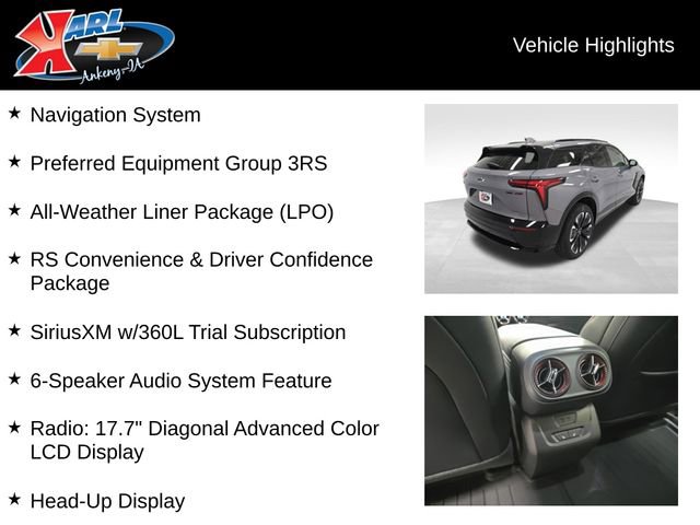 New 2025 Chevrolet Blazer EV RS image 3