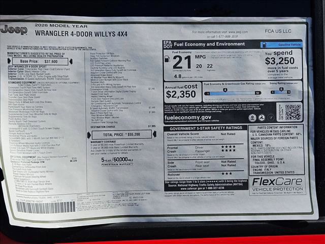 New 2026 Jeep Wrangler Willys image 17
