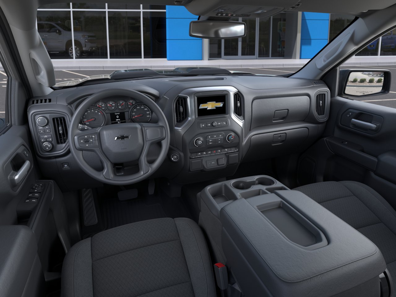 New 2026 Chevrolet Silverado 1500 Custom Trail Boss w/ LPO, Dark Essentials Package AWD/4WD image 15