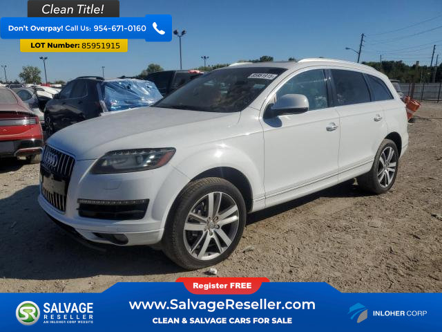 Used 2014 Audi Q7 3.0T Premium Plus w/ Premium Plus Package