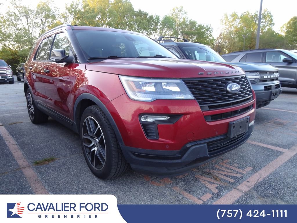 Used 2019 Ford Explorer Sport w/ Equipment Group 401A image 1