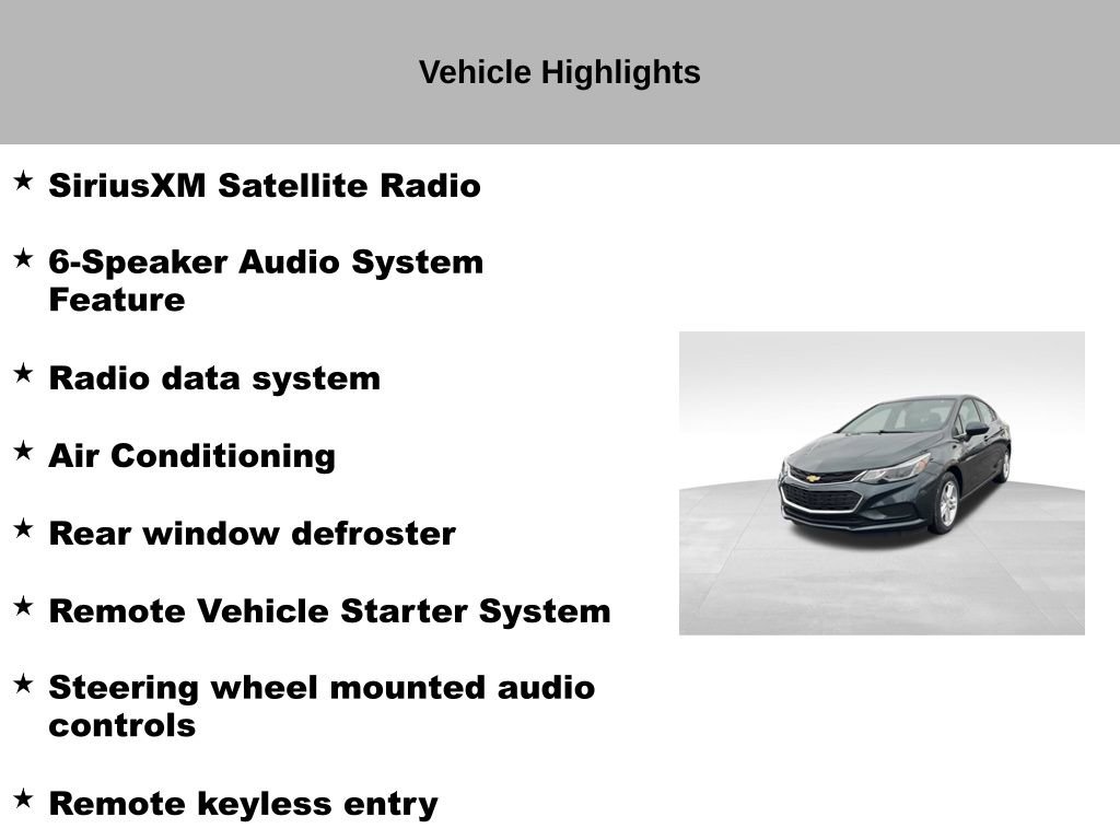 Used 2018 Chevrolet Cruze LT w/ Convenience Package image 27