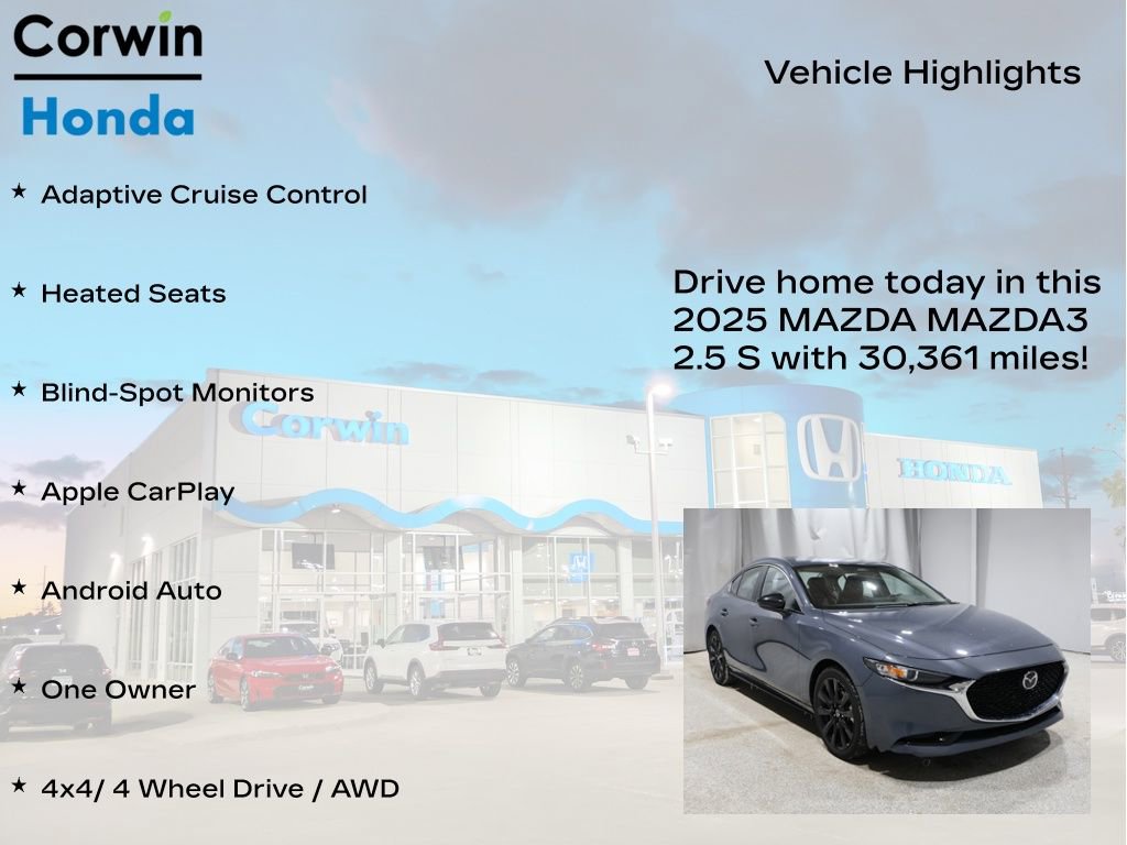 Used 2025 MAZDA MAZDA3 s image 6