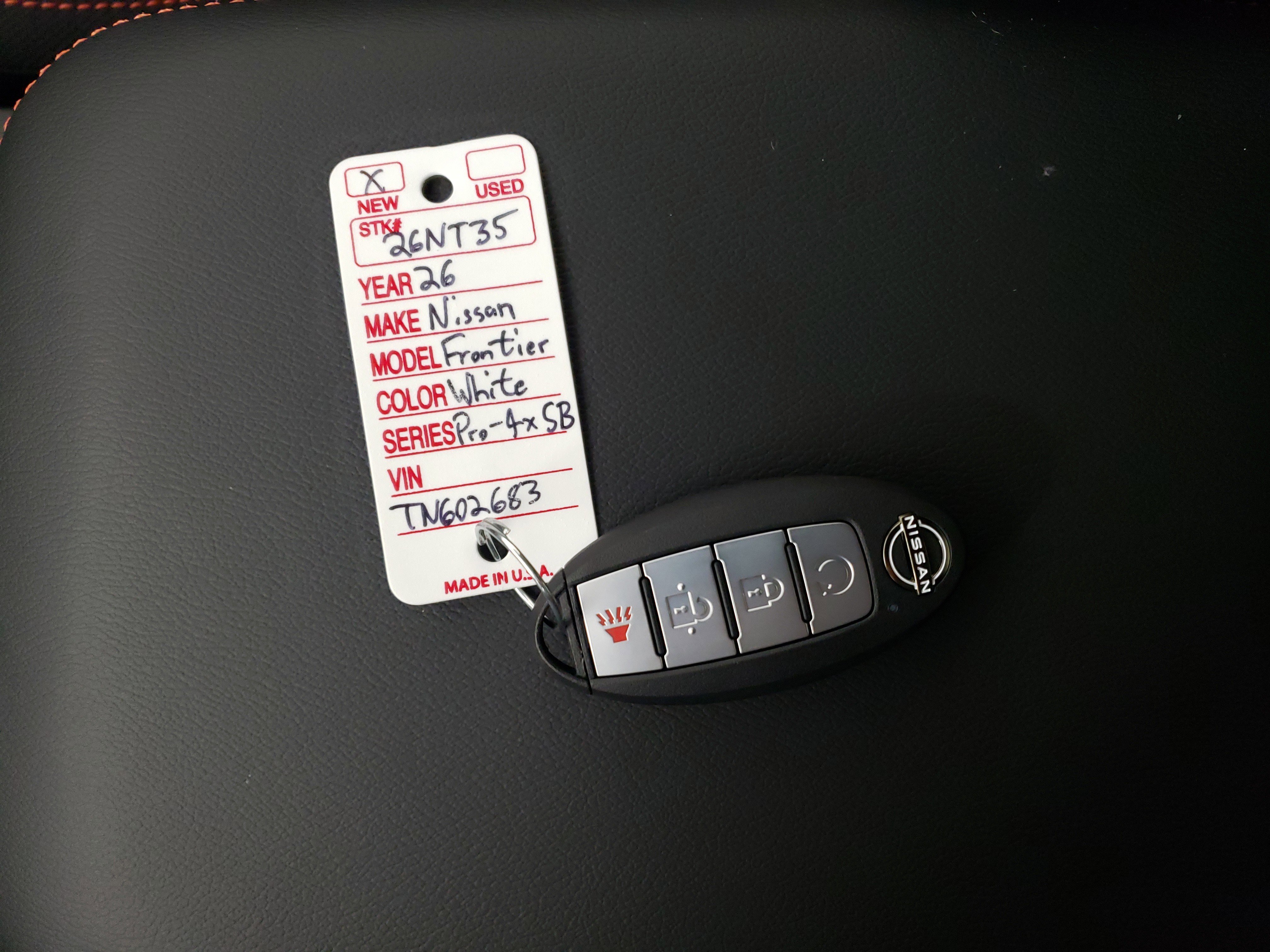 New 2026 Nissan Frontier PRO-4X w/ Pro-4x Convenience Package image 26