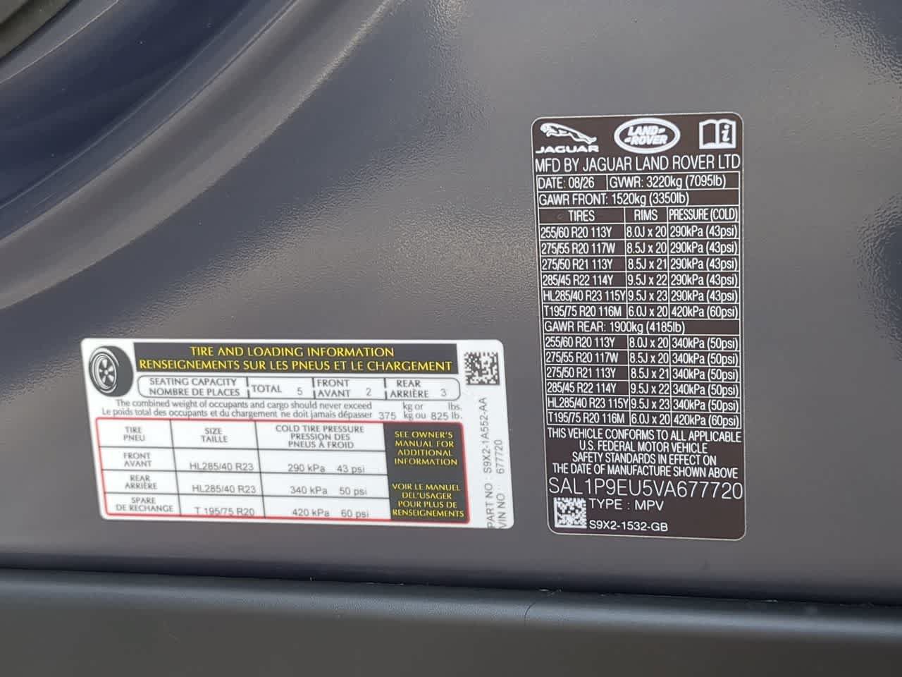 New 2027 Land Rover Range Rover Sport SE AWD/4WD image 39