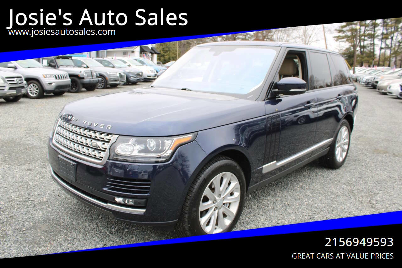 Used 2016 Land Rover Range Rover HSE