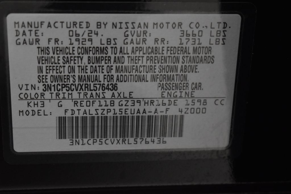 Certified 2024 Nissan Kicks SV FWD image 36