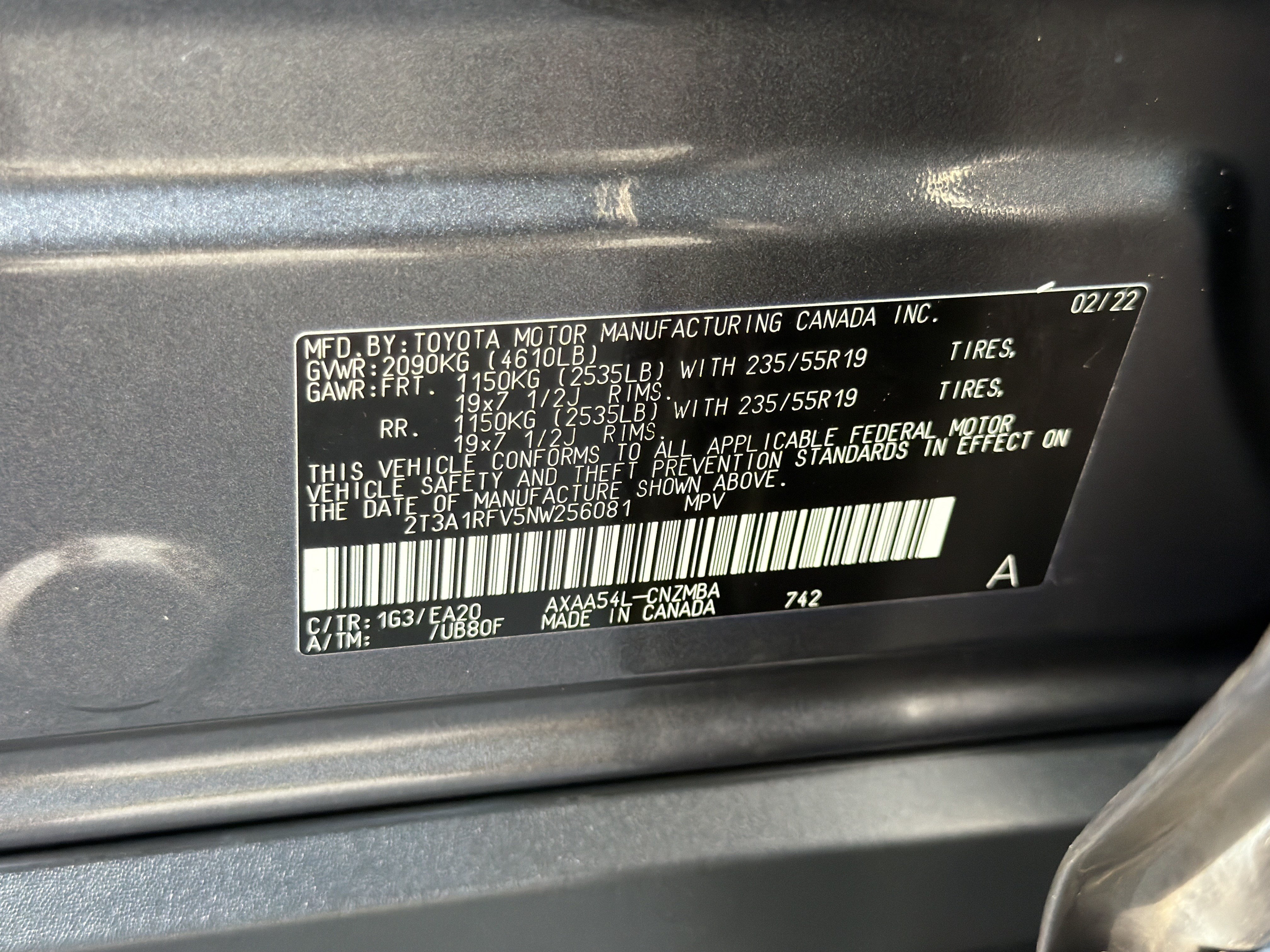 Certified 2022 Toyota RAV4 XLE Premium AWD/4WD image 31
