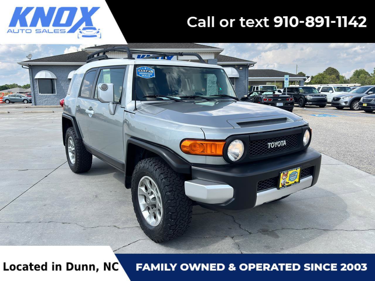 Used 2012 Toyota FJ Cruiser 4WD