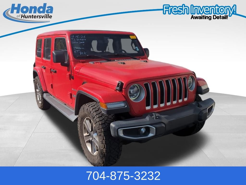 Used 2020 Jeep Wrangler Unlimited Sahara image 1