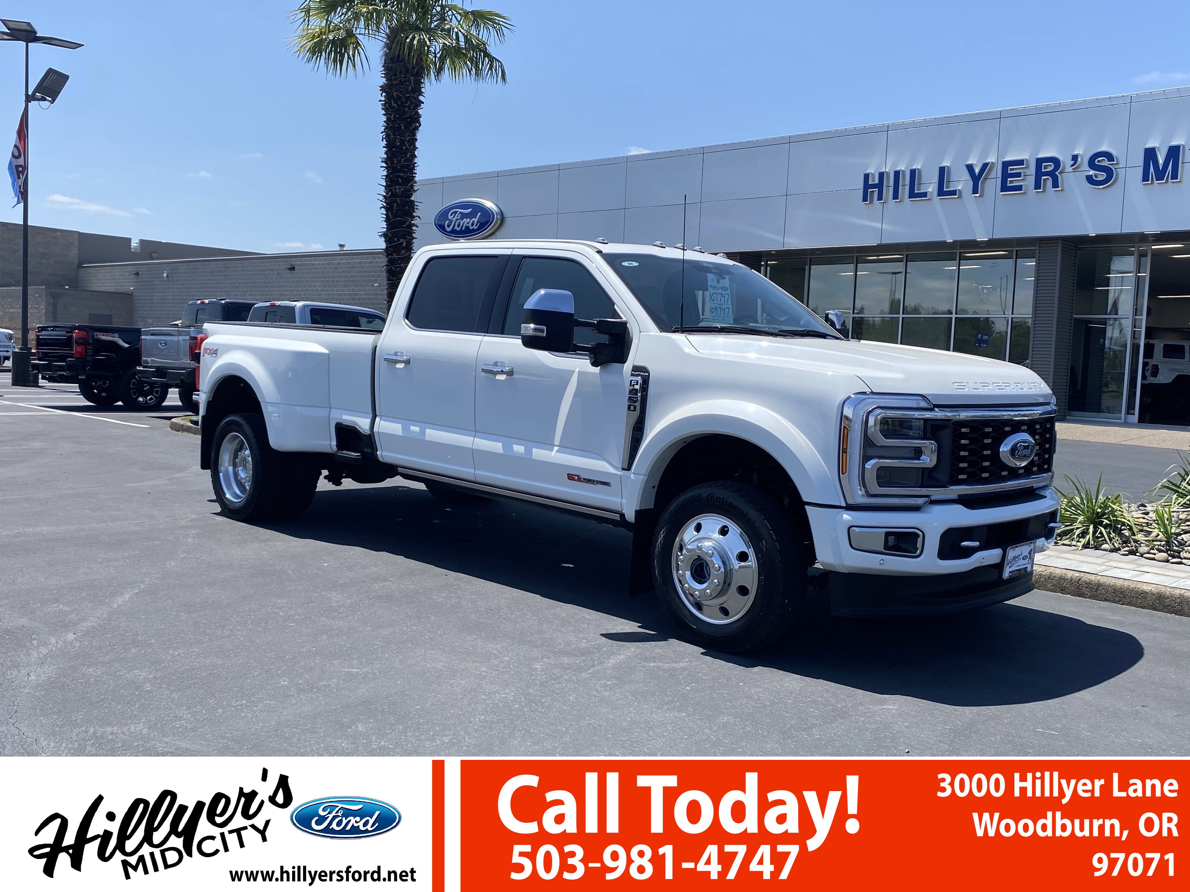 Certified 2024 Ford F450 Platinum w/ FX4 Off-Road Package