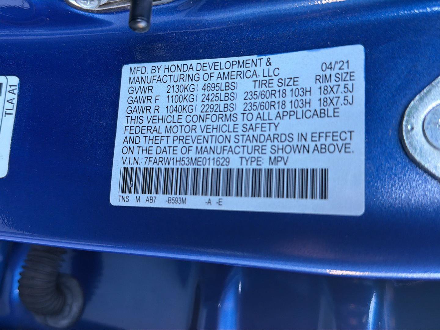 Used 2021 Honda CR-V EX image 42