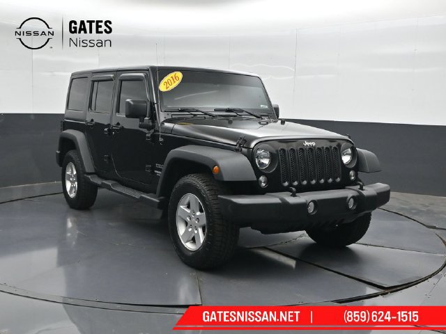 Used 2016 Jeep Wrangler Unlimited Sport w/ Quick Order Package 24S AWD/4WD image 4