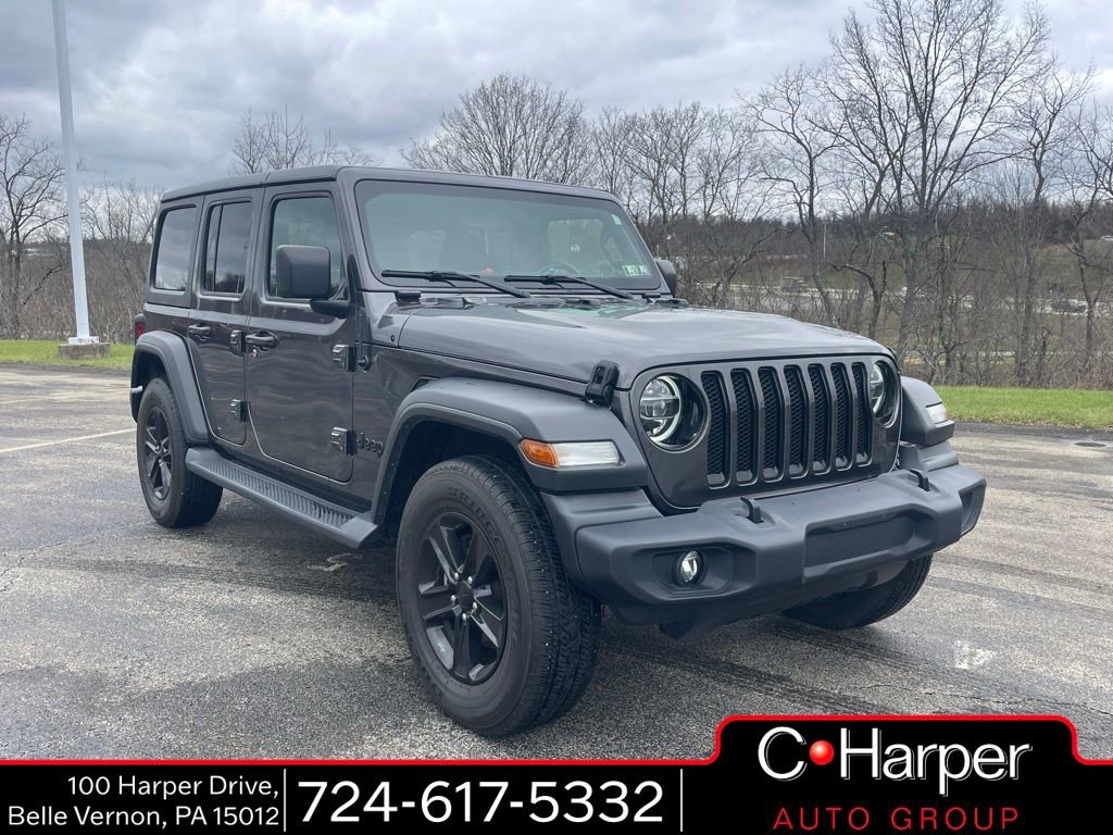 Used 2021 Jeep Wrangler Unlimited Sport image 1