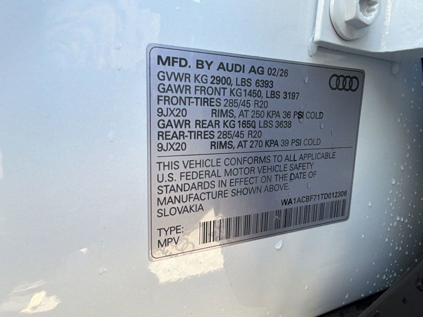 New 2026 Audi Q7 2.0T Premium w/ Convenience Plus Package AWD/4WD image 19