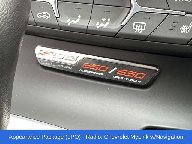 Used 2016 Chevrolet Corvette Z06 w/ 3LZ Preferred Equipment Group image 12