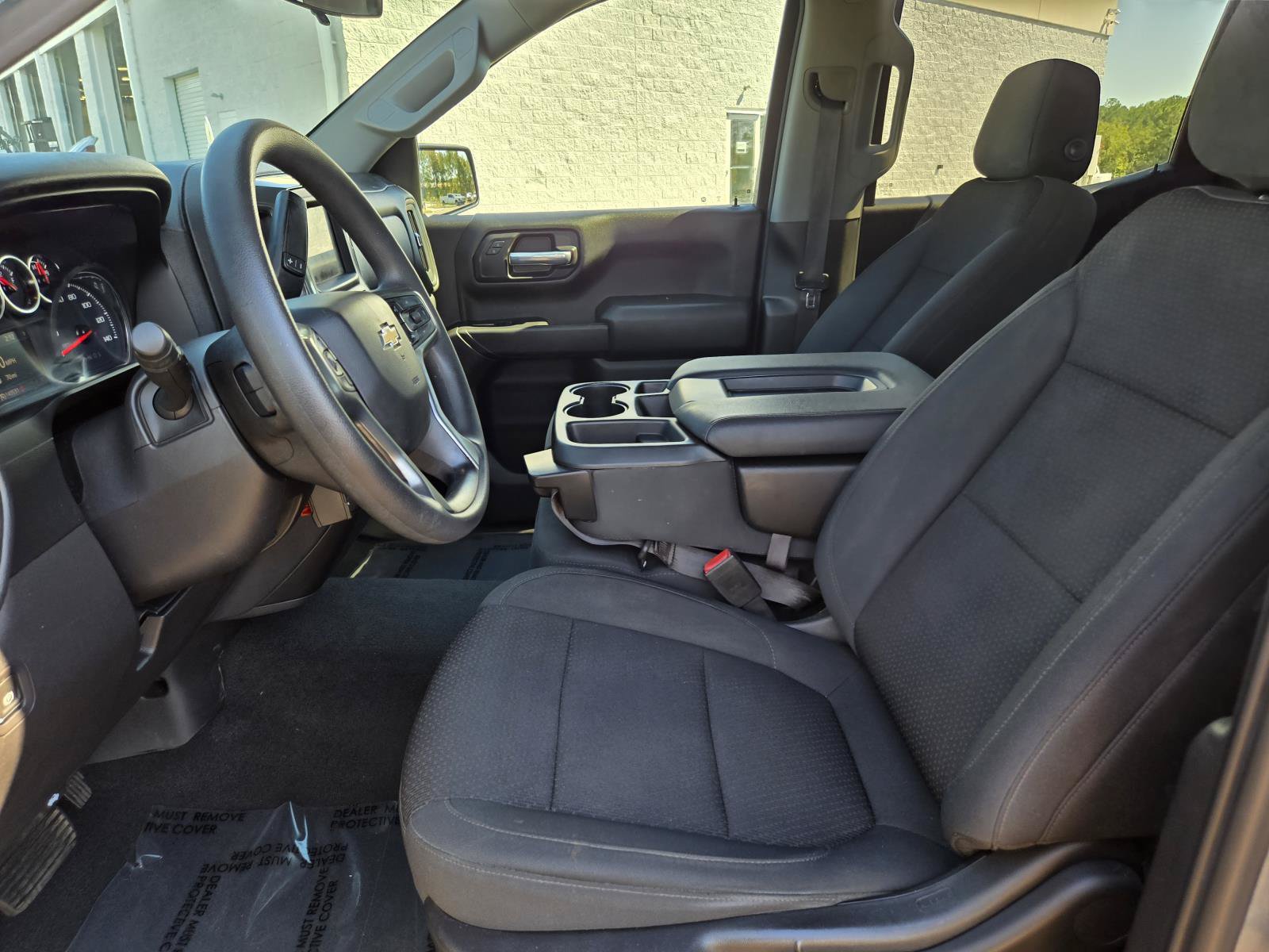 Used 2021 Chevrolet Silverado 1500 Custom w/ LPO, Dark Essentials Package RWD image 17