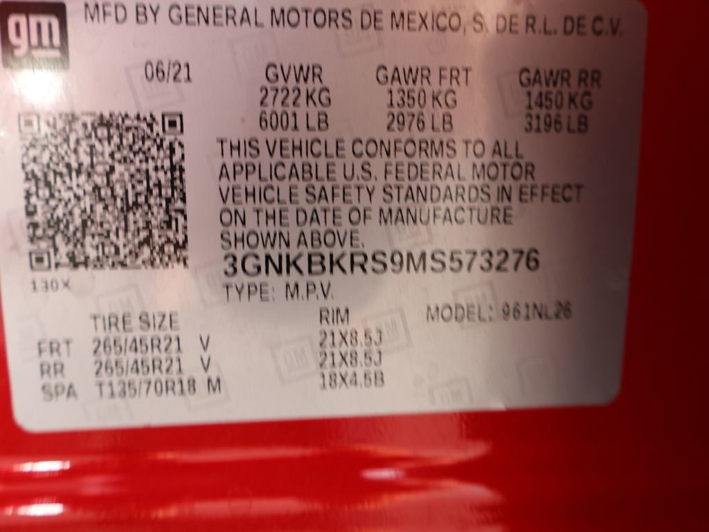 Used 2021 Chevrolet Blazer RS w/ Enhanced Convenience Package image 46