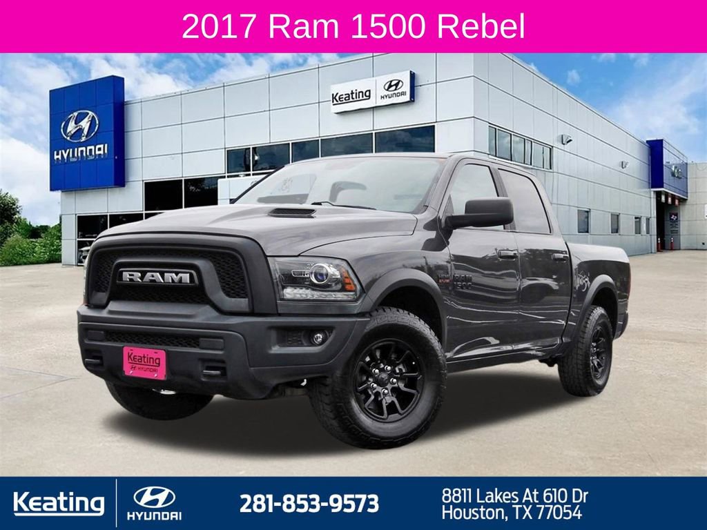 Used 2017 RAM 1500 Rebel w/ Ram 1500 Black Rebel Group AWD/4WD image 1