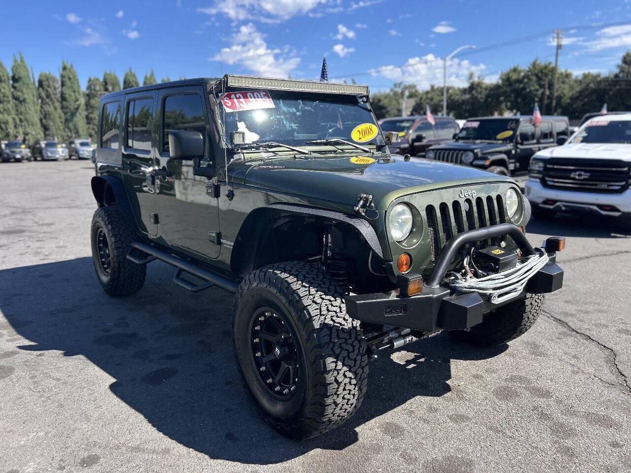 Used 2008 Jeep Wrangler Unlimited Rubicon w/ Dual Top Group AWD/4WD image 2