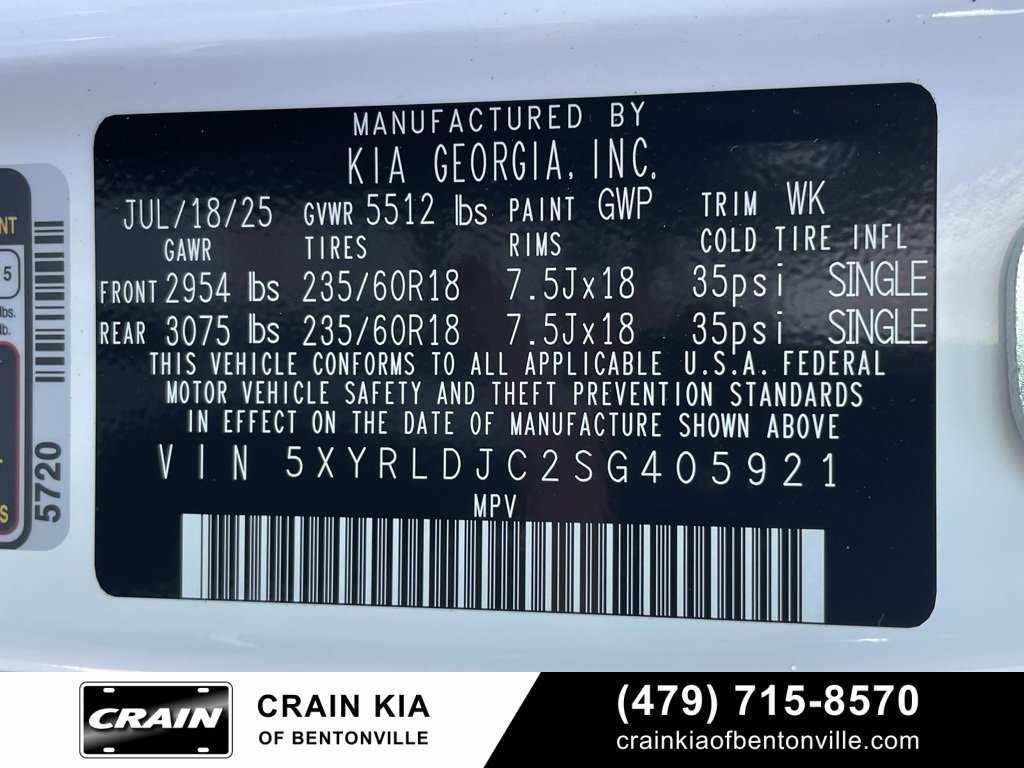 New 2025 Kia Sorento S image 34