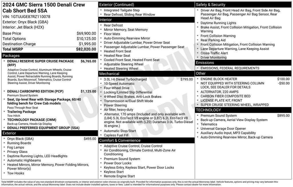 Used 2024 GMC Sierra 1500 Denali image 8