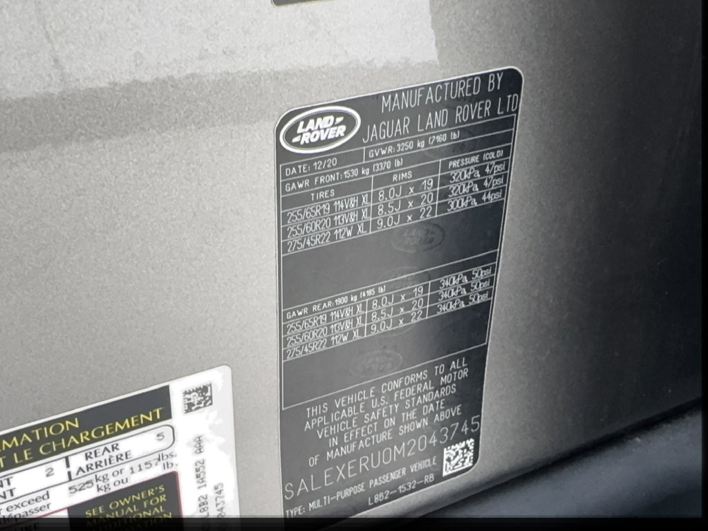 Used 2021 Land Rover Defender 110 X AWD/4WD image 57