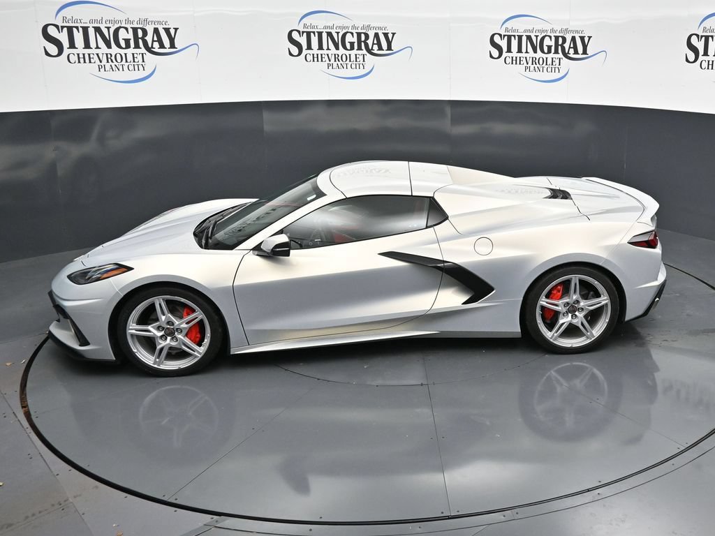 Used 2023 Chevrolet Corvette Stingray Preferred Conv w/ Chrome Exterior Badge Package RWD image 21