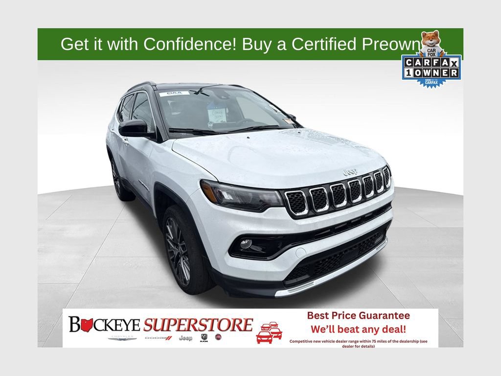 Used 2023 Jeep Compass Limited w/ Elite Group AWD/4WD 360° Tour