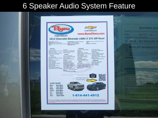 Used 2013 Chevrolet Silverado 1500 LT w/ All-Star Edition AWD/4WD image 13