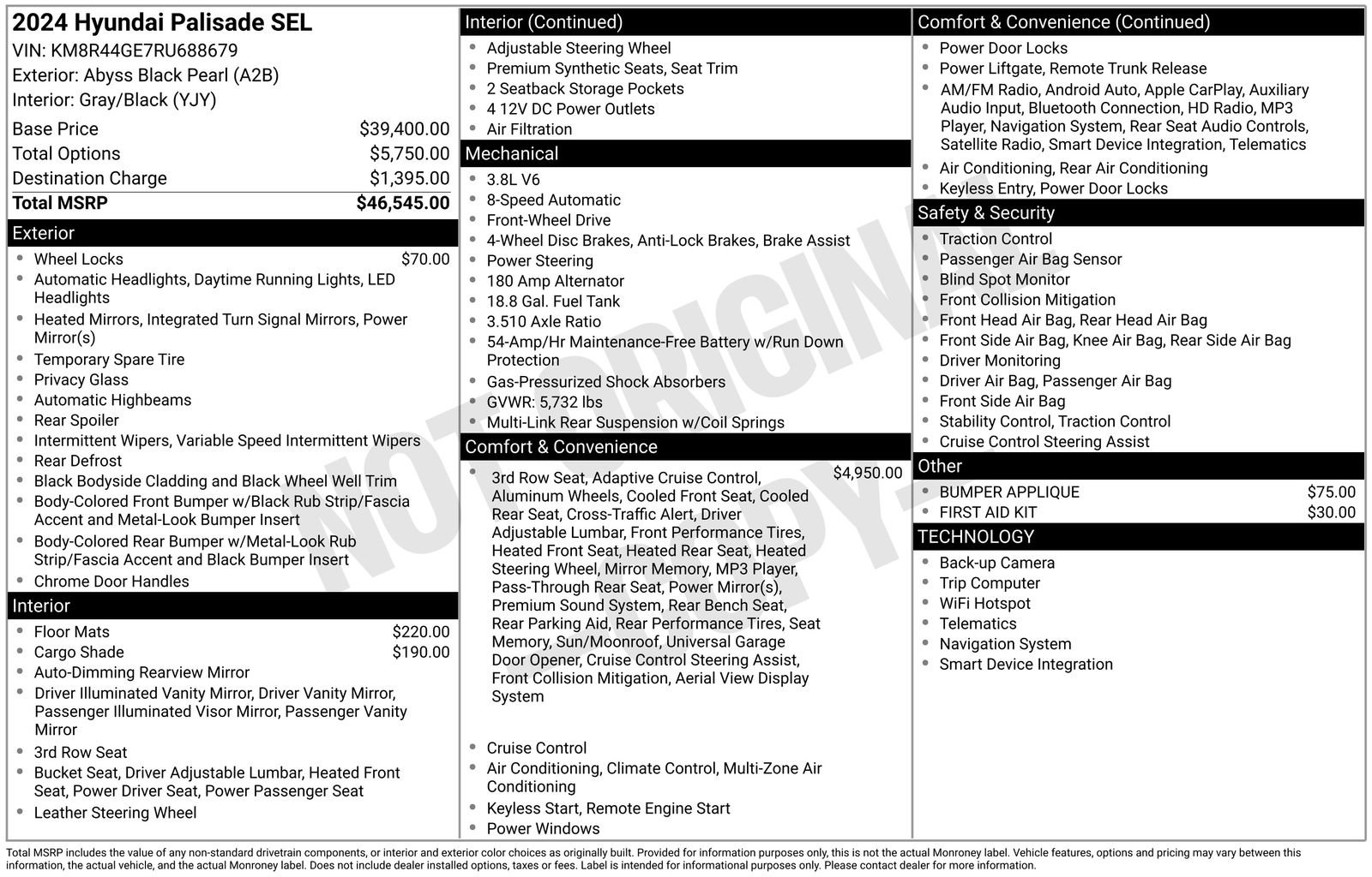 Used 2024 Hyundai Palisade SEL FWD image 6