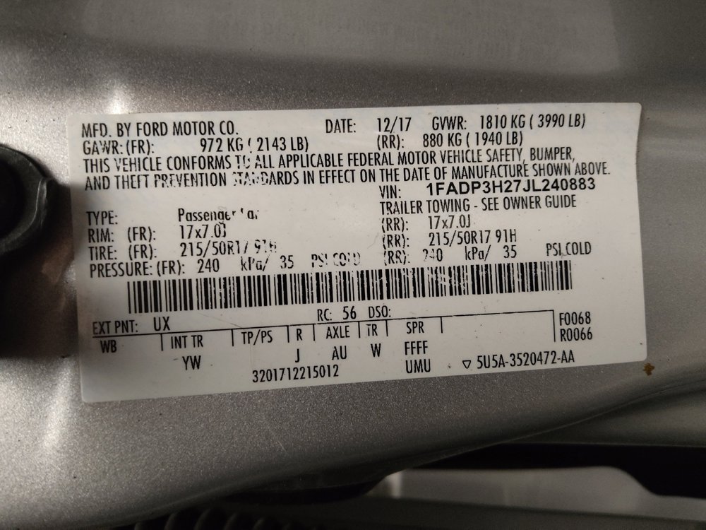 Used 2018 Ford Focus SEL w/ Cold Weather Package image 33