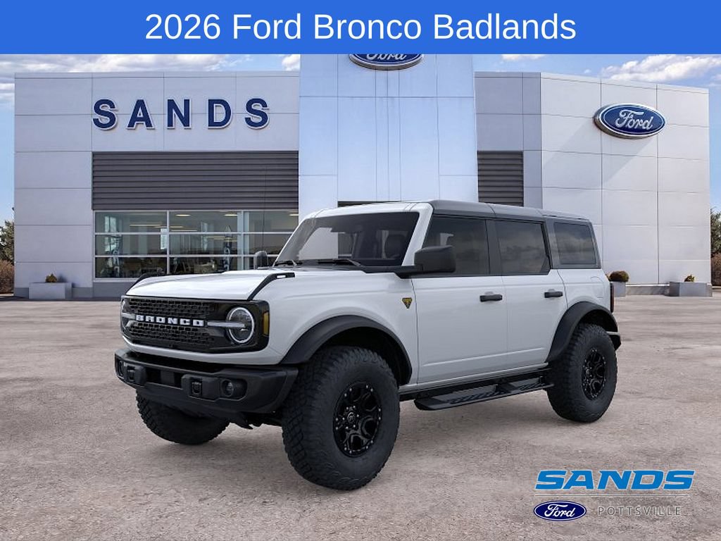 New 2026 Ford Bronco Badlands w/ Sasquatch Package AWD/4WD 360° Tour
