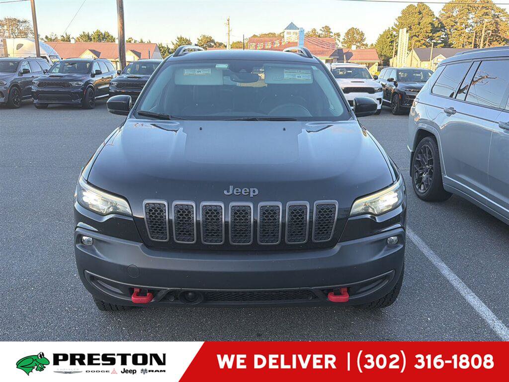 Used 2022 Jeep Cherokee Trailhawk w/ Premium Leather Package AWD/4WD image 1