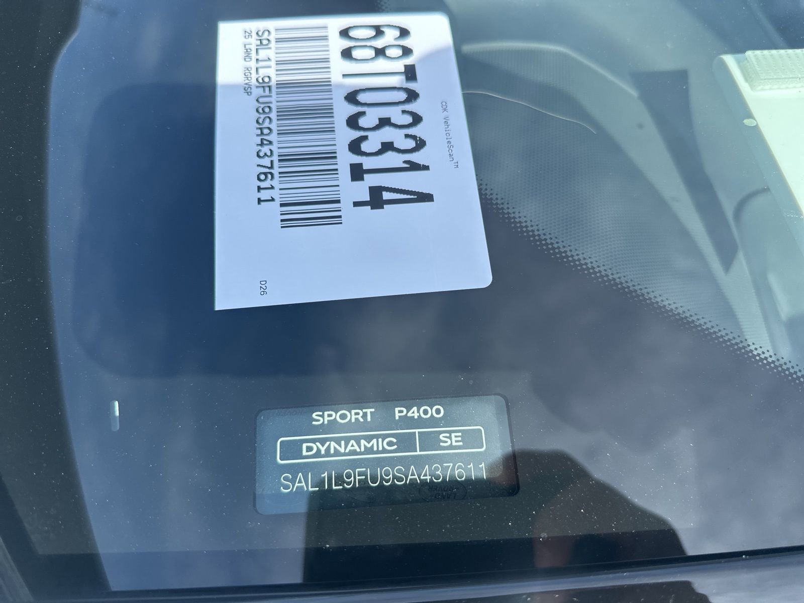 Certified 2025 Land Rover Range Rover Sport Dynamic SE AWD/4WD image 10